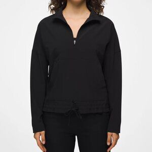 NWT Prana Black Pullover Jacket
